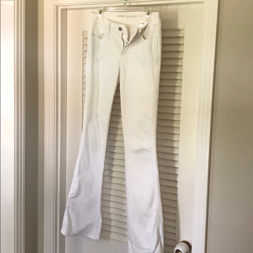 White jeans